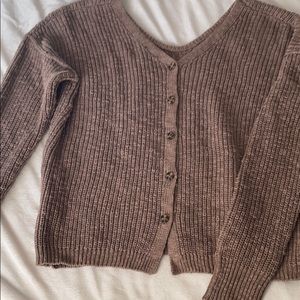 Knitted Button down Cardigan